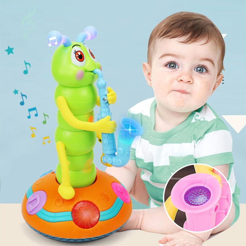 Elektrisches Raupen Saxophon Spielzeug für Kinder