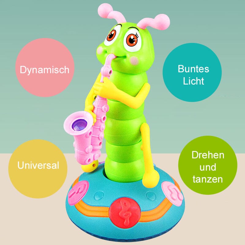 Elektrisches Raupen Saxophon Spielzeug für Kinder
