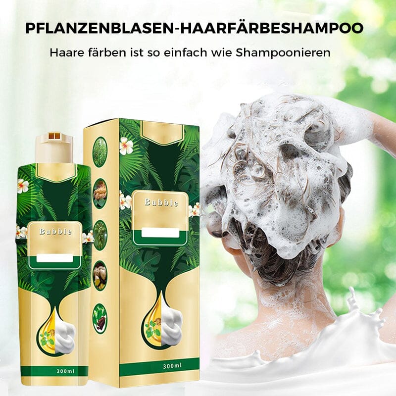 Pflanzenblasen-Haarfärbeshampoo