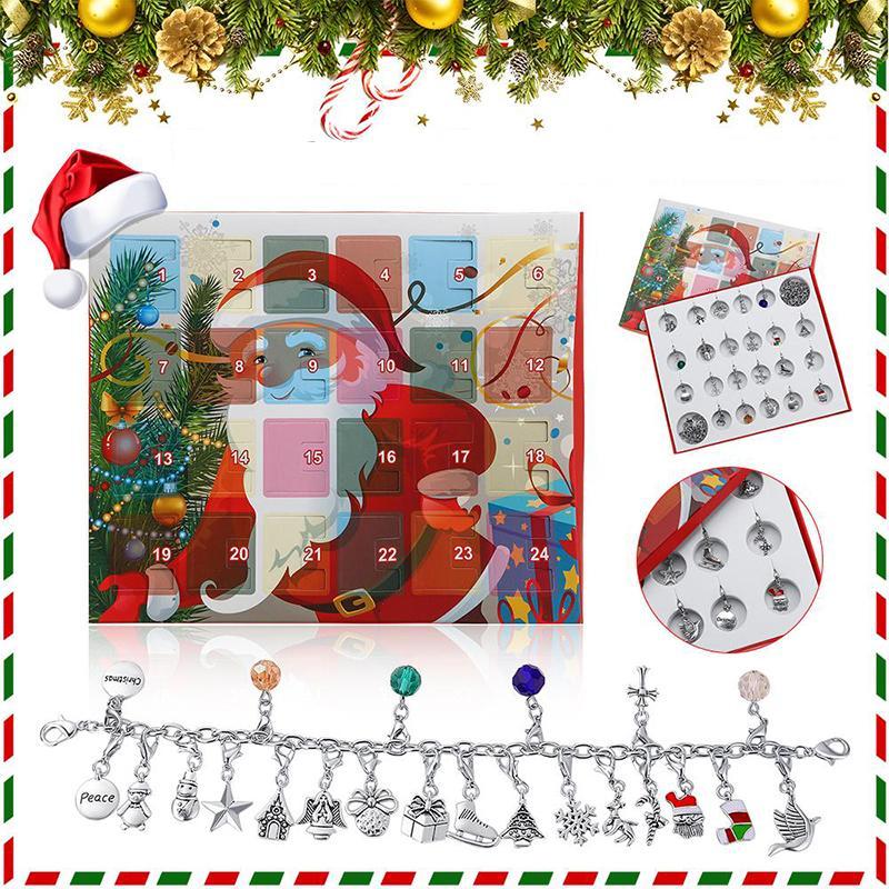 Weihnachten DIY Armband Kalender Geschenkbox Set