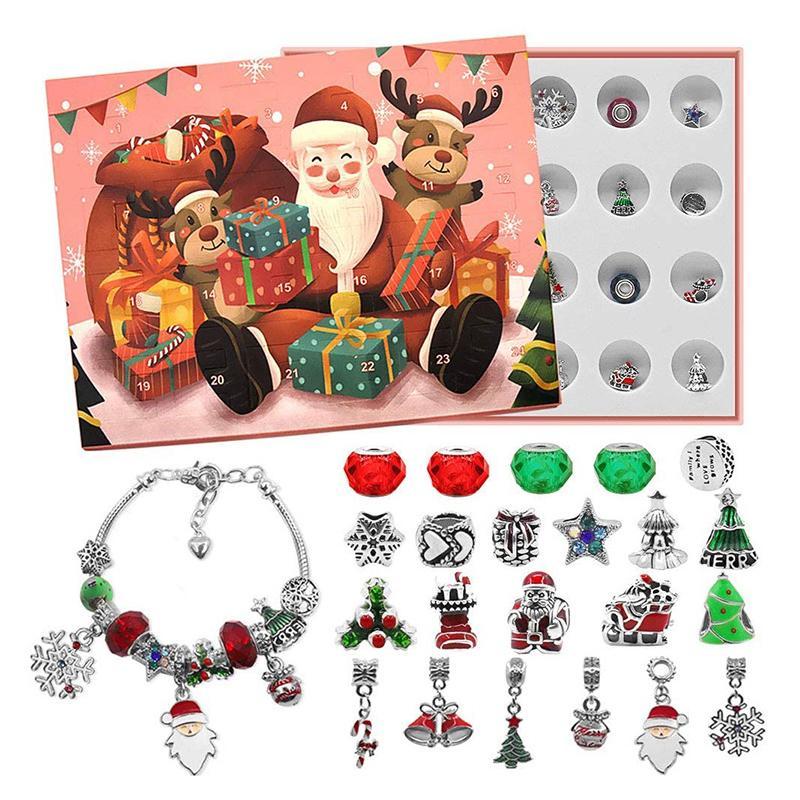 Weihnachten DIY Armband Kalender Geschenkbox Set