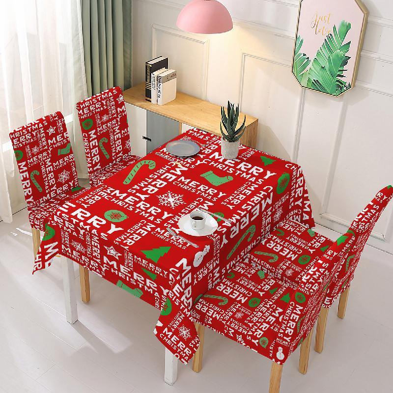 (🎅Vorzeitiger Weihnachtsverkauf - Sparen Sie 50% RABATT🎅) Weihnachten Tischdecke Dekoration