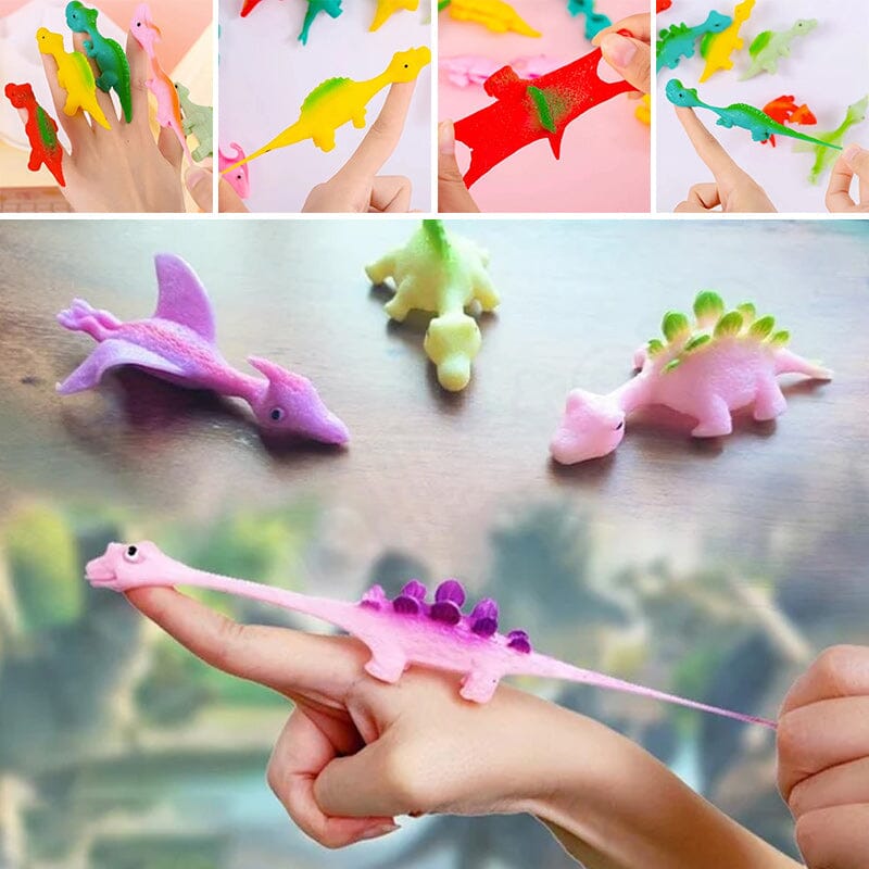 Schleuder-Dinosaurier-Fingerspielzeug (🌲Früher Weihnachtsverkauf – 47% RABATT)