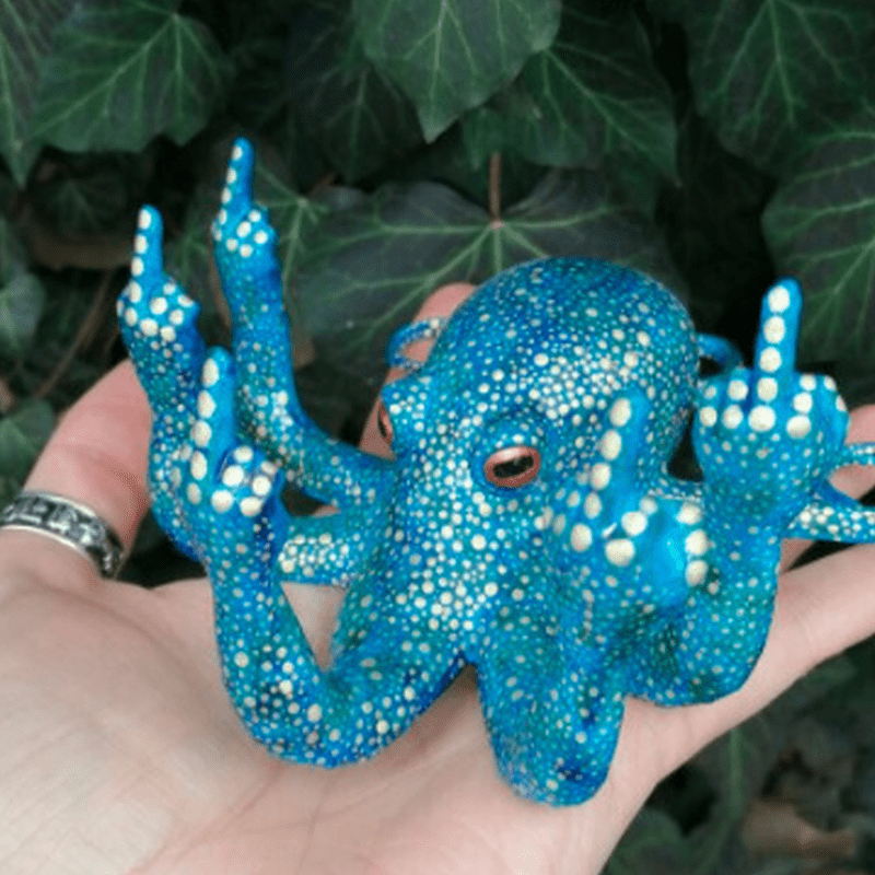 Oktopus-Ornament