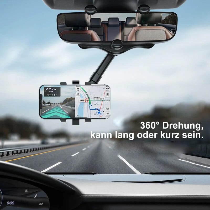 Drehbare Auto-Rückspiegel-Handyhalterung