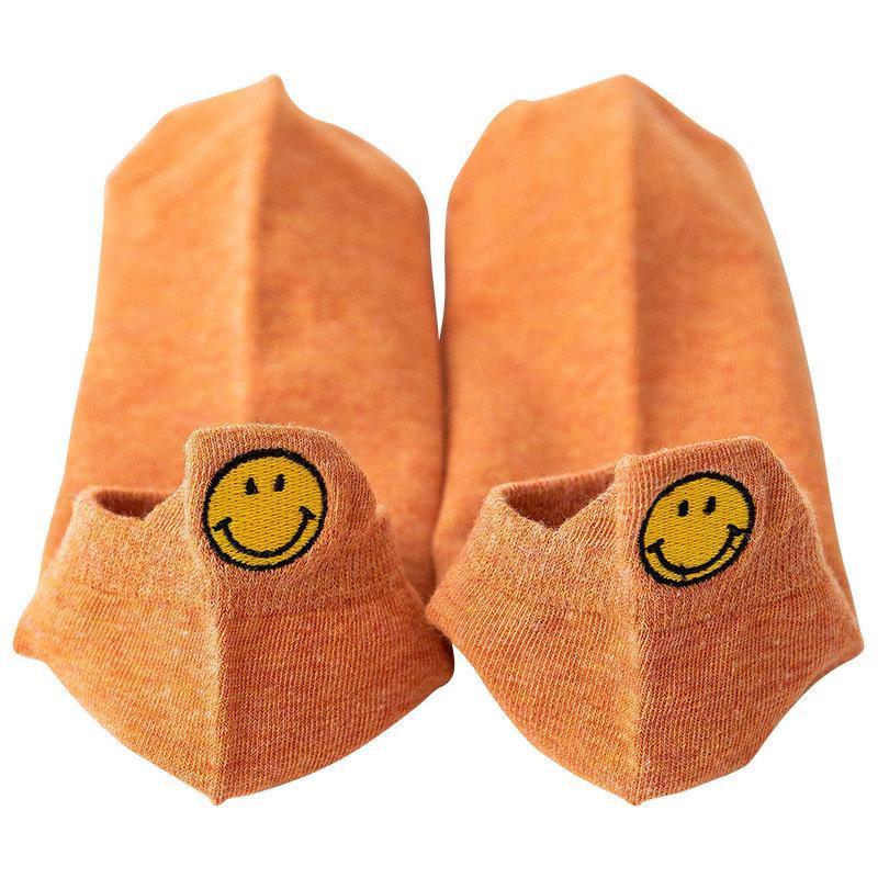 Süße lächelnde Socken
