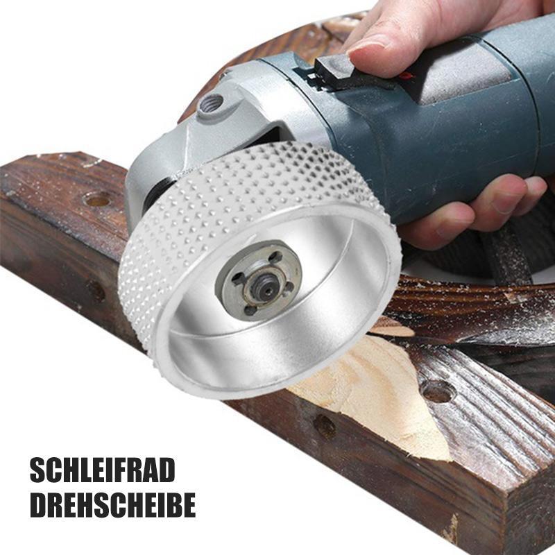 Rheinwing™ Holzwinkel Schleifscheibe Schleifen Schnitzen Drehwerkzeug