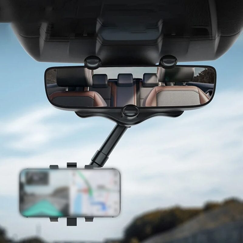 360° Drehbare Auto-Rückspiegel-Handyhalterung