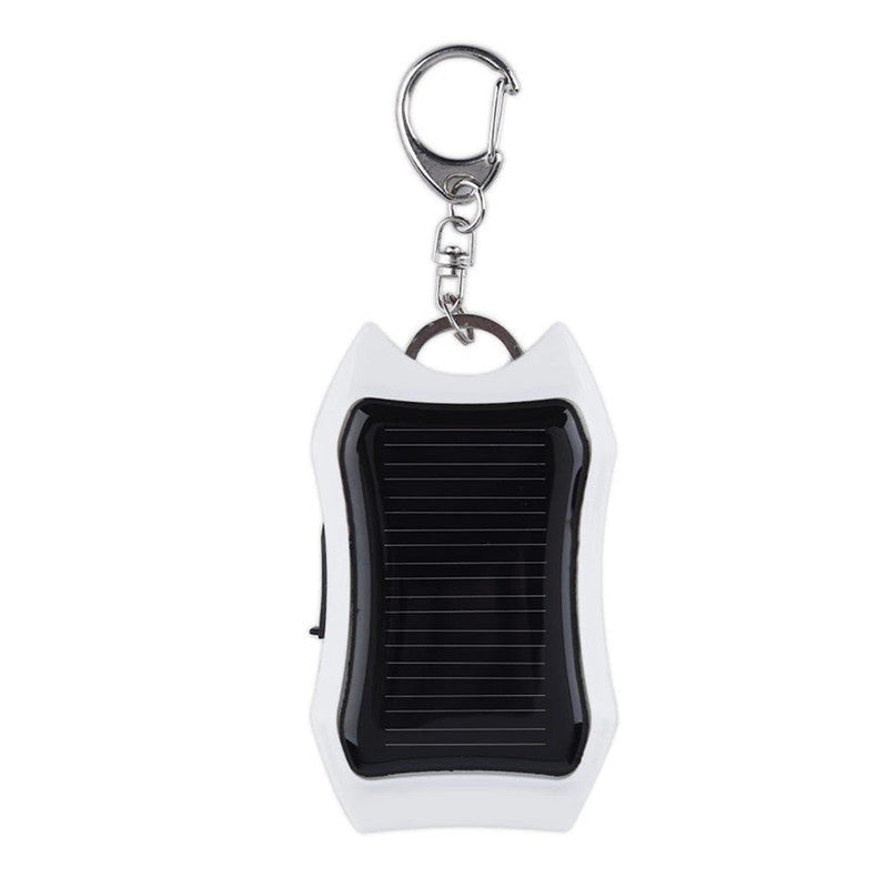 Tragbarer Mini Solar Powerbank Schlüsselanhänger